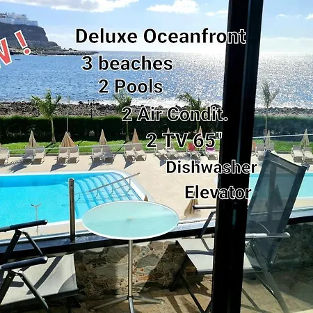 Lejlighed Oceanfront Deluxe-45m,heated Pools,2aircondition, 2tv-65